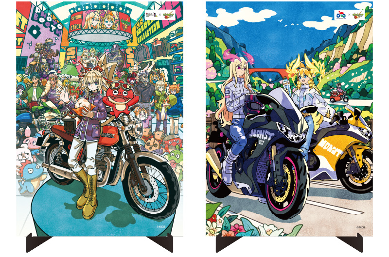 アクリルジオラマスタンド